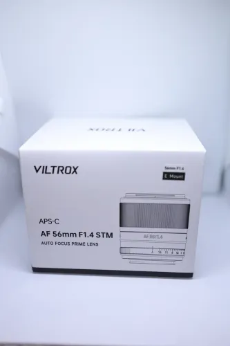 Lente viltrox 56mm 1.4 atm
