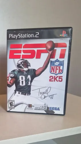 ESPN NFL 2K5 para PS2 - Mídia Física | Clássico e raro do Futebol Americano
