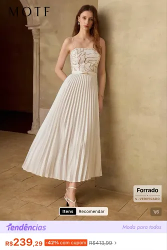 Vestido Shein