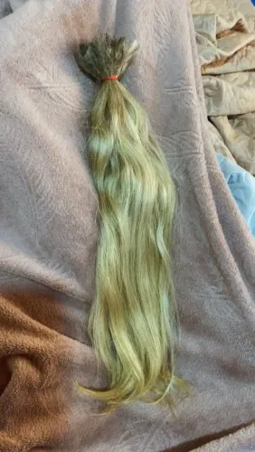 Vendo cabelo loiro humano brasileiro