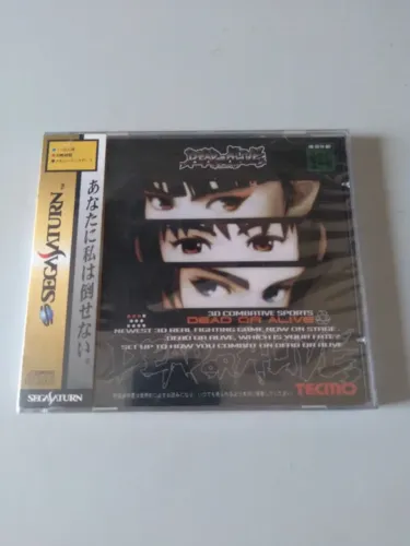Dead or Alive Prensado Sega Saturn lacrado