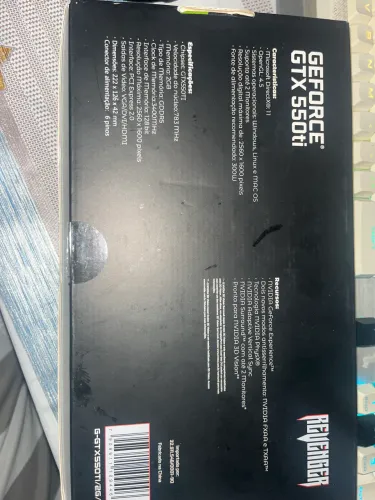 PLACA DE VÍDEO 550 TI 2gb 