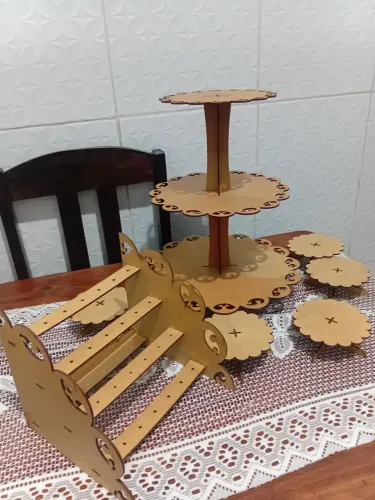 Kit para festa em Mdf