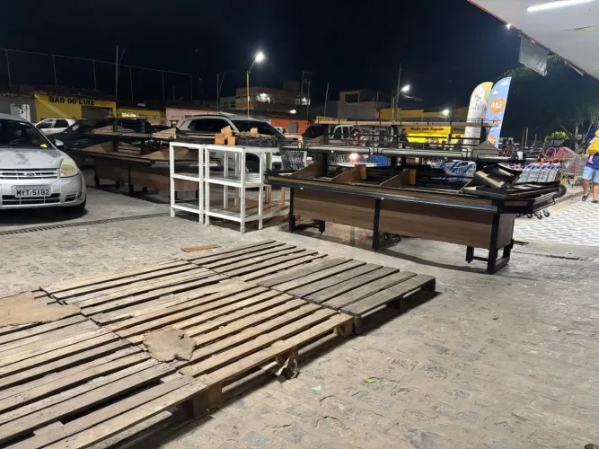 vende balcão de Hortifruti 