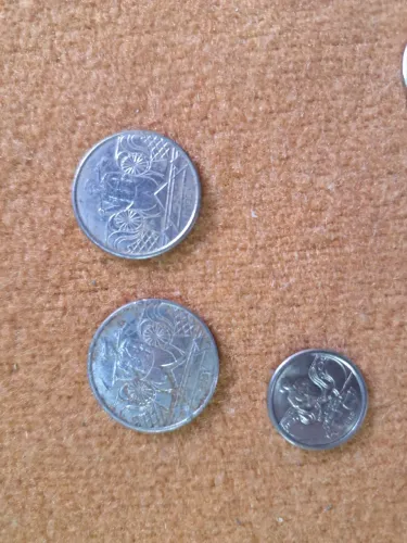 Lote de moedas antigas