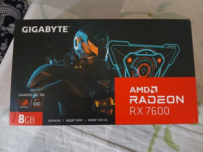 Placa de Video RX 7600 Gaming OC, 8GB, GDDR6, 128-bit