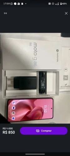 Moto g86 256gb 8GB RAM