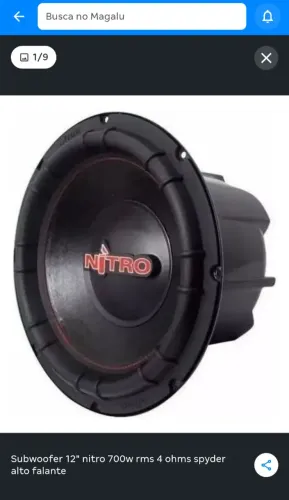 Sub Nitro 12'. 700w