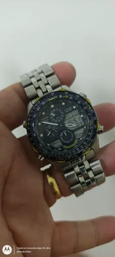 Relógio Citizen navihalk c300 blue angels tudo ok