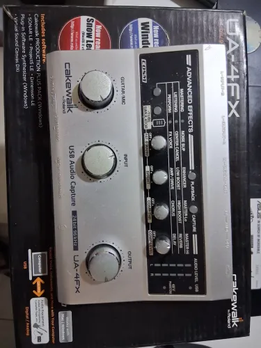 Placa Áudio Roland UA 4 FX 