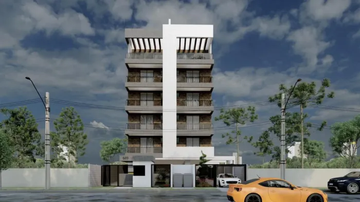 Cobertura duplex a venda no Centro de Pinhais.