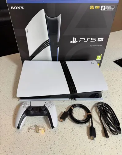 PS5 PRO 1TB ZERINHO POUCOS MESES DE USO COM NF