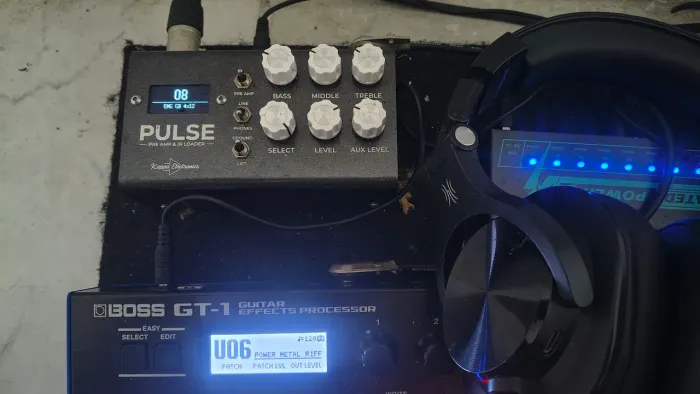 Preamp e IR loader (pulse kappa eletronics)