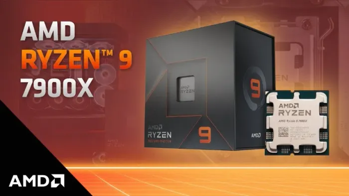 Processador Amd Ryzen 9 7900x Am5 12 Núcleos 5,7 Ghz (Usado)
