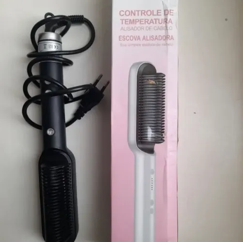 Escova Alisadora 3 em 1 - NOVA (PAGUE SÓ NA ENTREGA!)