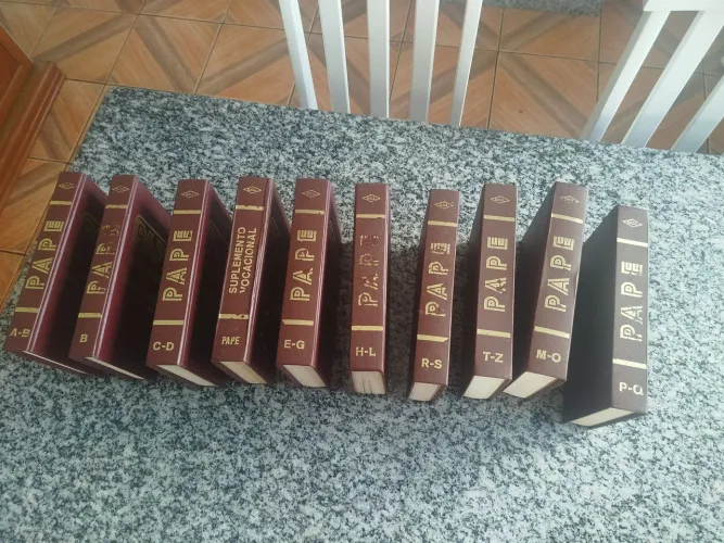 Coleção completa do livro pape programa auxiliar de pesquisa estudantil 