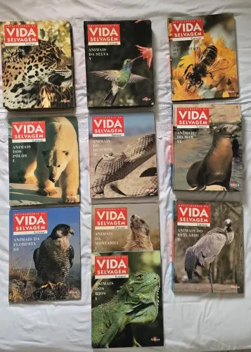 Enciclopédia Vida Selvagem 27 volumes