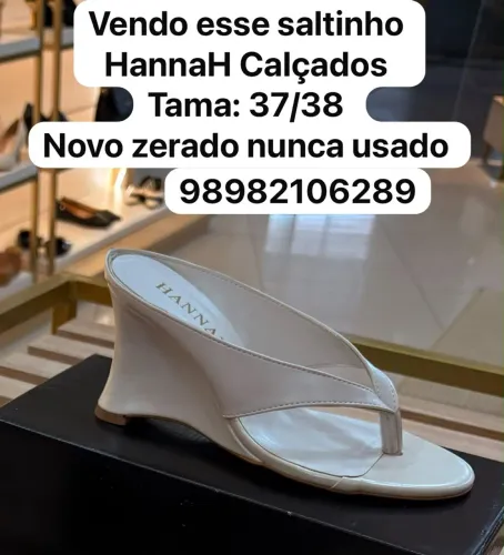 Tamanco da HANNAH CALÇADOS de 229,90 por: 180$