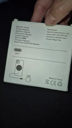 Carregador magnético charger