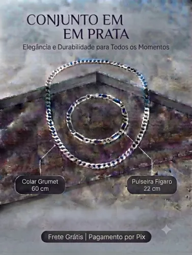Colar de prata