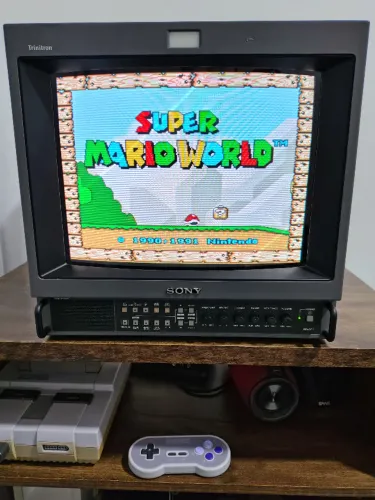 Monitor / TV Trinitron retro CRT Sony PVM-14M2U