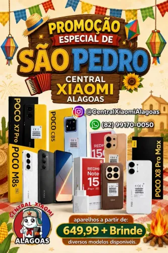 Xiaomi Poco X8 Pro Max 5G, Poco X7 Pro 5G, Poco M8 s 5G e Diversos Modelos 