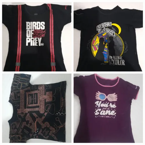 Camisas Piticas valores variados