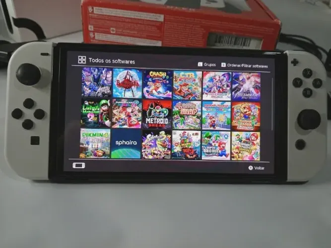 Nintendo Switch Oled Desbloqueado 256gb