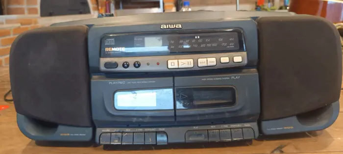 Rádio Gravador Vintage Aiwa