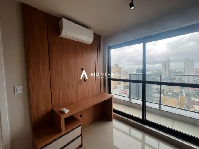 Apartamento 1 Quarto e Sacada, Mobiliado para Locação Centro | MUV Residence