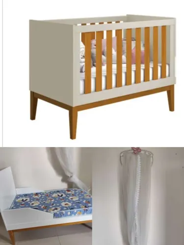 Berço com colchão