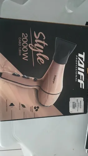 Secador Taiff Profissional novo 220,00
