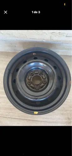 RODA DE FERRO FOX POLO aro 16 / 5 furos 