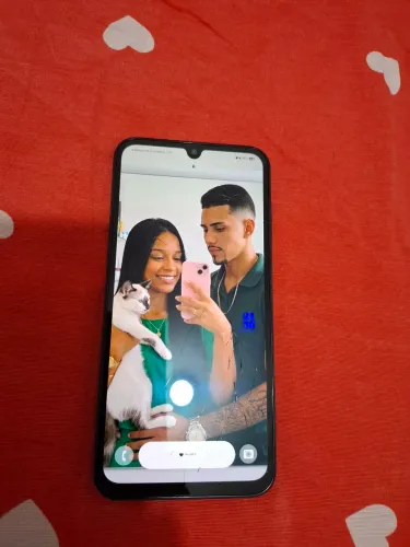 Celular Samsung galax A15 tela trincada 