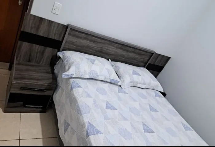 CAMA BOX CASAL COM CABECEIRA
