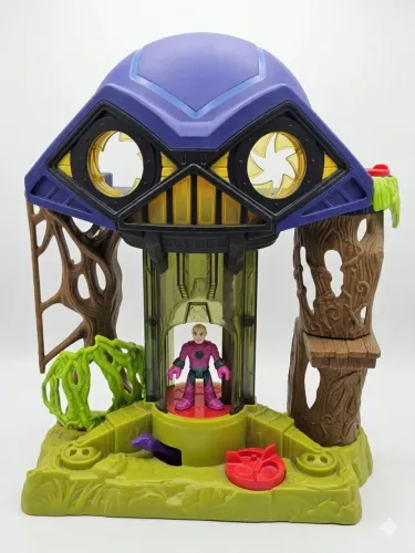 Playset Imaginext DC Super Friends - Quartel-General do Mal