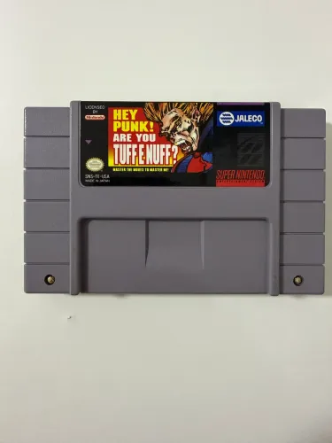 Jogo Tuff E Nuff Original Snes Super Nintendo Cartucho Americano