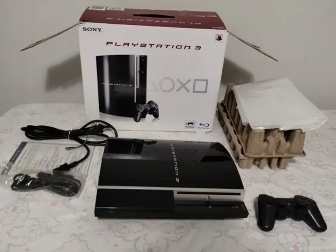 Playstation 3 Fat Completo CECHL SSD 120gb C/ CFW