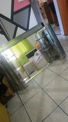 Espelho para banheiro retrô