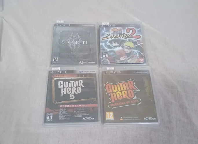 Lote de jogos de PS3