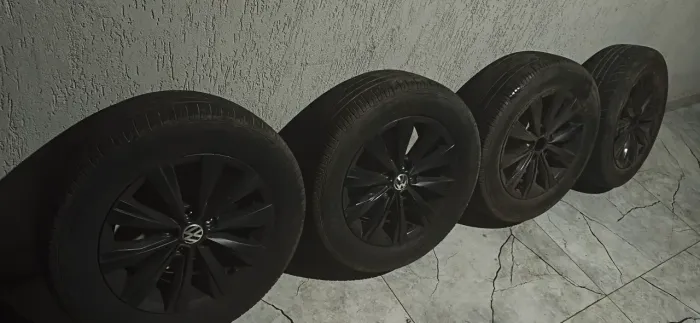 Rodas Originais Aro 15 Volkswagen 5x100 - Oportunidade com Pneus!