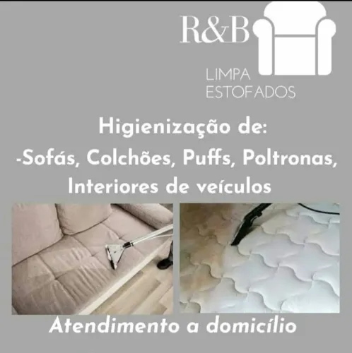 Higienização em sofás, colchão, estofados