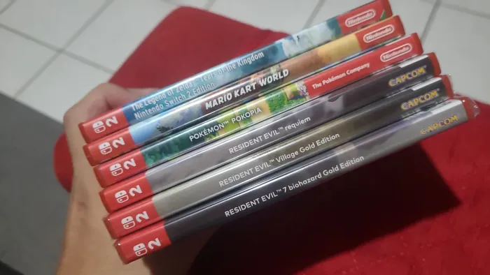Vendo jogos de Nintendo switch 2