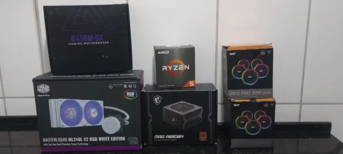 Ryzen 5 5500 com Cooler box