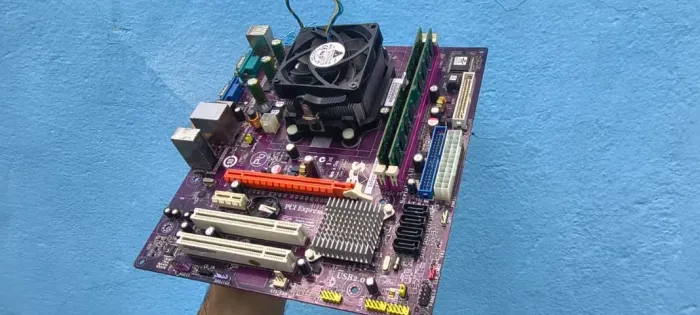 KIT PLACA MÃE AMD GEFORCE6100PM-M2 COM ATHLON 2 E 4GB DDR2