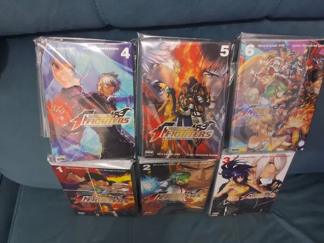 Mangá The King of Fighters coleção completa 