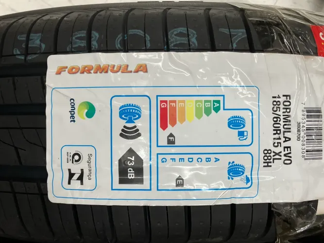Pneu pirelli Formula Evo 185/60R15 88H novo apenas 349 cada pneu 