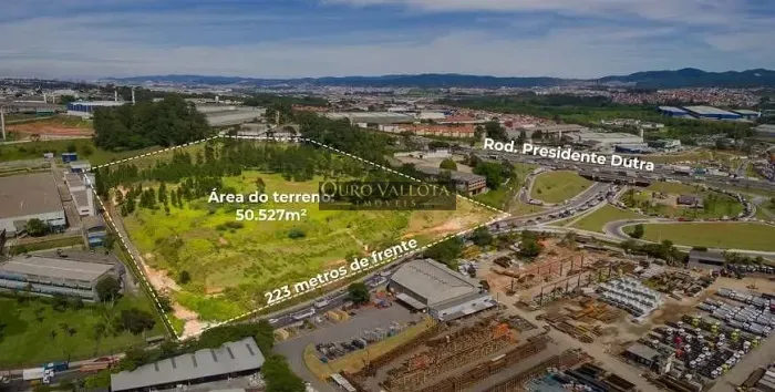 Terreno à venda, 50500 m² por R$ 101.000.000,00 - Bonsucesso - Guarulhos/SP