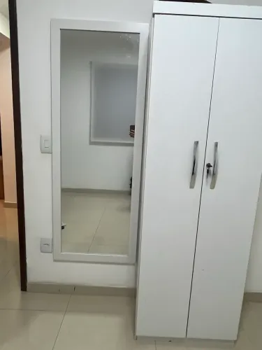 Espelho em laka branco