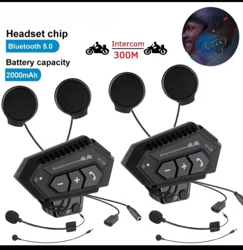 Intercomunicador Bluetooth 300mts